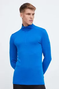 Icebreaker longsleeve funkcyjny 200 Oasis kolor niebieski - Bielizna sportowa męska - miniaturka - grafika 1