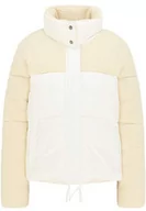 Kurtki damskie - myMo Damska kurtka zimowa z pluszowym futerkiem 12309438, biały (wollweiss), L - miniaturka - grafika 1