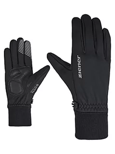 Rękawiczki - Ziener Unisex DIDEALIST rękawiczki rowerowe, zimowe | Gore-Tex Infinium, wyściełane, długie palce, dotykowe, czarne, 9 - grafika 1