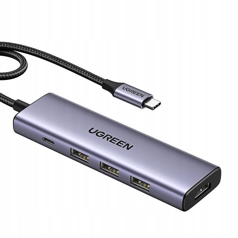 HUB UGREEN CM511 USB-C / HDMI 4K60Hz, 2xUSB-A 3.2, 2xUSB-C 3.2, USB-C PD 100W UGR5682