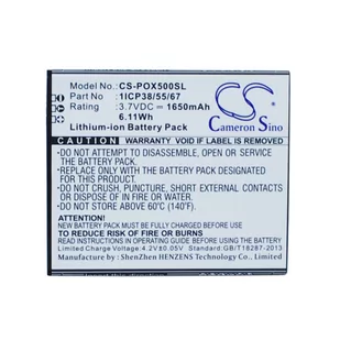 Navon Mizu M500 / G55133 1650mAh 6.11Wh Li-Ion 3.7V (Cameron Sino) - Baterie do telefonów - miniaturka - grafika 1