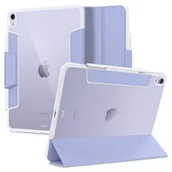Etui do tabletów - Spigen Etui Ultra Hybrid Pro do iPad Air 5/4 gen. 2022/2020, przezroczysto-fioletowe - miniaturka - grafika 1