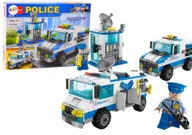 Klocki - DLA DZIECI ZESTAW KLOCKÓW POLICJA - miniaturka - grafika 1