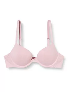 Calvin Klein Damski biustonosz push up plunge, Echo Różowy, 65C - Biustonosze - miniaturka - grafika 1