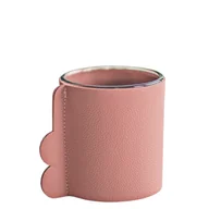 Wazony i flakony - Wazon szklany w osłonce róż 9 x 10 cm - miniaturka - grafika 1