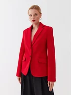 Marynarki i żakiety damskie - KARL LAGERFELD Marynarka 230W1402 Czerwony Regular Fit - miniaturka - grafika 1