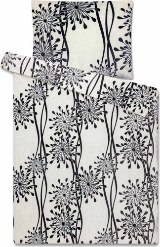 Pościel z mikroflaneli Anabel 140x200, 70x90 cm