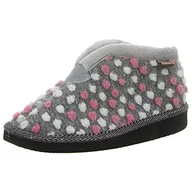 Kapcie damskie - Manitu Damskie kapcie domowe, jasnoszary, 40 EU - miniaturka - grafika 1