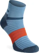 Skarpety termoaktywne - Inov-8 Skarpety biegowe Inov-8 Active Mid - Niebiesko-Pomarańczowe L - miniaturka - grafika 1