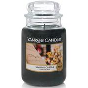 Świece - Yankee Candle Świeca duża Singing Carols 110-150h 623g - miniaturka - grafika 1