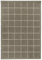 Dywany zewnętrzne - MULTI-DECOR Dywan PATIO KRATA ciemnoszary 120 x 170 cm - miniaturka - grafika 1