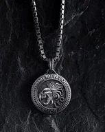 Wisiorki - Wisiorek Znak zodiaku - LEO. MEMENTO MORI (lew) - miniaturka - grafika 1