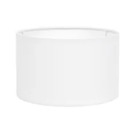 Oprawy, klosze i abażury - Abażur w kształcie walca, biały kolor - miniaturka - grafika 1