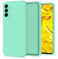 Etui i futerały do telefonów - Etui Do Samsung Galaxy A26 Miętowe, Matowe, Silikonowe, Plecki, Ochronne - miniaturka - grafika 1