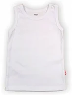 Body dla niemowląt - PODKOSZULKA Koszulka bez rękawka KOLOR Biały r 122 KLEKLE - miniaturka - grafika 1