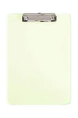 Deski z klipsem - Clipboard plastikowy | podkładka z klipsem | MAULneon | przezroczysty, żółty neonowy | A4 - miniaturka - grafika 1