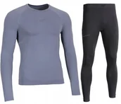 Pozostała odzież narciarska - 4F MÄSKA BIELIZNA TERMOAKTYWNA KOMPLET BEZSZWOWA / rozm XXL/3XL - miniaturka - grafika 1