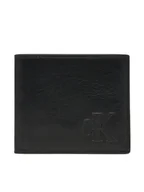 Portfele - Calvin Klein Duży Portfel Męski Ck Ew Billfold W/ Coin LV04G1072G Czarny - miniaturka - grafika 1