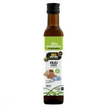 Big Nature Olej lniany tłoczony na zimno 500 ml - Olej spożywczy - miniaturka - grafika 1