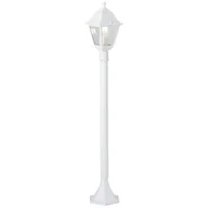 Lampy ogrodowe - Ogrodowa latarnia Nissie 90994A05 Brilliant stojąca metal biała - miniaturka - grafika 1