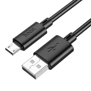 Kabel USB A do Micro USB Hoco 2,4A 2 m X88 czarny - Kable USB - miniaturka - grafika 1
