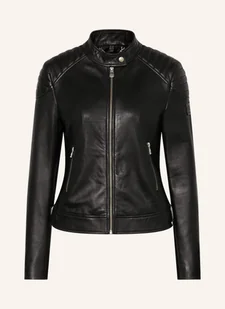 Belstaff Kurtka Skórzana Mollison schwarz - Moda i Uroda OUTLET - miniaturka - grafika 1