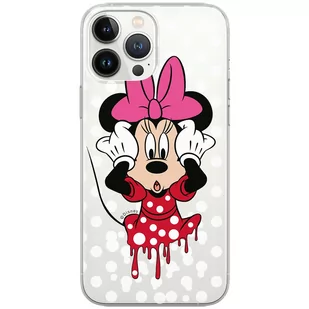 Etui Disney dedykowane do Huawei P30, wzór: Minnie 016 Etui częściowo przeźroczyste, oryginalne i oficjalnie licencjonowane - Etui i futerały do telefonów - miniaturka - grafika 1