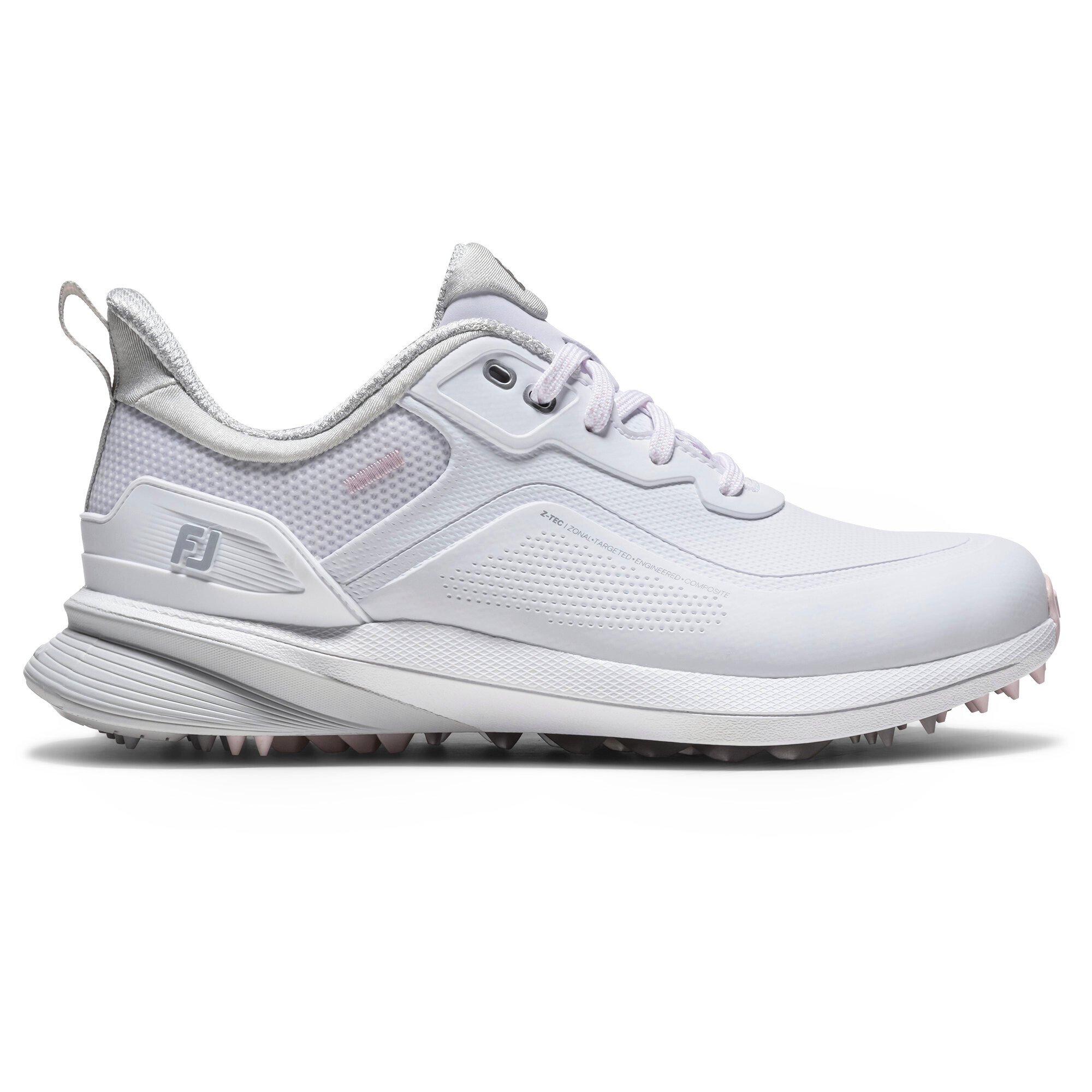 Damskie buty do golfa Footjoy Pro SL Womens White/White/Grey EUR 38,5