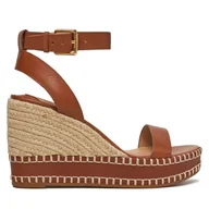 Espadryle damskie - Espadryle LAUREN RALPH LAUREN 802940573002 Brązowy - miniaturka - grafika 1