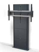 Uchwyty do monitorów - SMS Presence Wall/Floor uchwyt ścienny podłogowy z regulacją wysokości za pomocą silnika (ver. 2021) do 98" | max. VESA 1000x600 | obciążenie 150kg | ciemnoszary - miniaturka - grafika 1