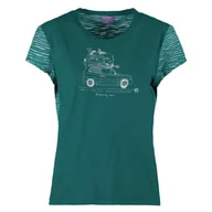 Koszulki sportowe damskie - Koszulka damska E9 Dream Women's Rozmiar: M / Kolor: zielony - miniaturka - grafika 1