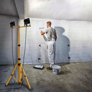 Halogen Roboczy Na Statywie 2*30W Przenośny Zestaw Statyw I Przewód - Oświetlenie warsztatowe - miniaturka - grafika 1