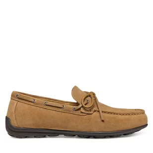 Mokasyny Geox U Spherica Ec16 U55HYB 00022 C6018 Brązowy - Mokasyny męskie - miniaturka - grafika 1