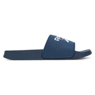 Klapki i japonki męskie - Reebok SS25-3C069-2 Granatowy - miniaturka - grafika 1