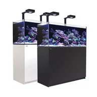 Akwaria i zestawy akwarystyczne - Red Sea REEFER G2+ 350 Deluxe System zestaw akwarium z białą szafką - miniaturka - grafika 1