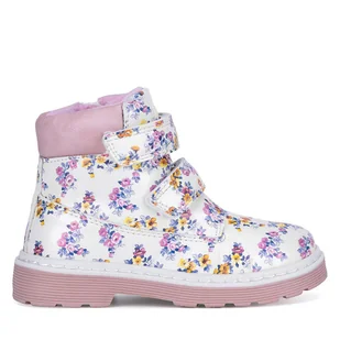 Trzewiki Nelli Blu CM170106-2 Biały - Buty dla dziewczynek - miniaturka - grafika 1