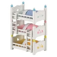 Figurki dla dzieci - Sylvanian Families Potrójne łóżko piętrowe 4448 - miniaturka - grafika 1