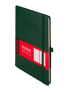Kalendarz 2025, A5, zielony - Kalendarze - miniaturka - grafika 1
