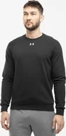 Bluzy męskie - Under Armour Bluza męska Under Armour Rival Fleece Crew czarna 1379755 001 M - miniaturka - grafika 1