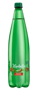 Aqua East Woda gazowana o smaku truskawki bez cukru 1 l - Woda - miniaturka - grafika 1