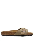 Klapki i japonki damskie - Birkenstock Klapki Oita Braided 1026730 Brązowy - miniaturka - grafika 1