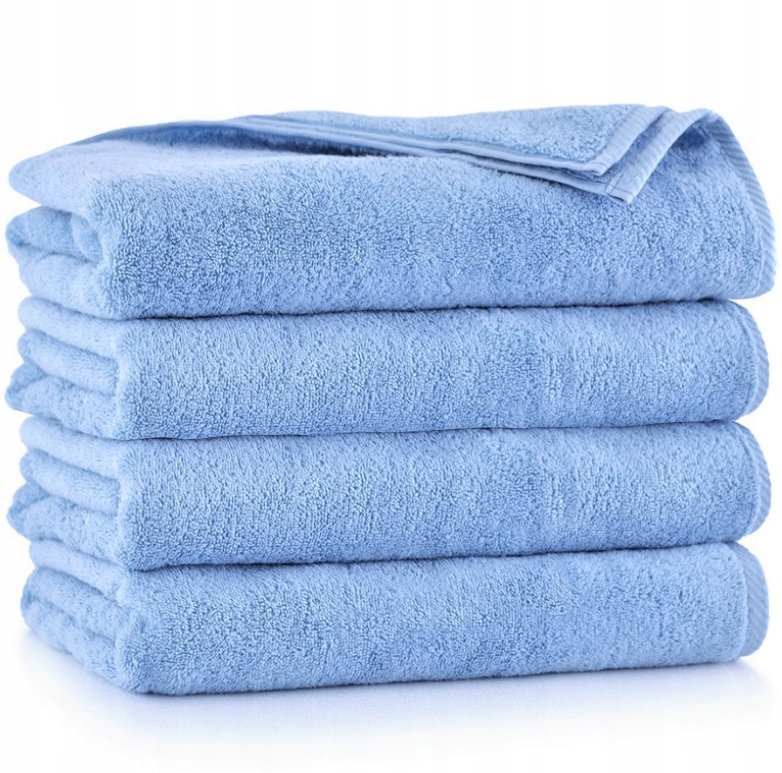 ZESTAW 4X RĘCZNIK 70x140 FROTTE 100% BAWEŁNA KĄPIELOWY PLAŻOWY ŁAZIENKOWY