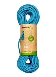 Lina dynamiczna Edelrid Heron Eco Dry 9,8 mm 60 m - icemint - Sprzęt wspinaczkowy - miniaturka - grafika 1