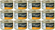 Mokra karma dla kotów - Miamor Pastete kurczak 12x85g puszka - miniaturka - grafika 1