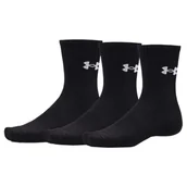Skarpetki dla dzieci - Skarpetki Under Armour Performance Cotton 3p Crw Ultimate Black/Ultimate Black/White M - miniaturka - grafika 1