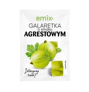 Emix Galaretka agrest 75g - Galaretki - miniaturka - grafika 1
