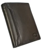 Portfele - Portfel Męski Skórzany EL FORREST Skóra Bydlęca Duży Pionowy Bez Zapięcia Jedno Skrzydełko RFID 861 R 19 13,5 x 10 x 2,5 cm - miniaturka - grafika 1