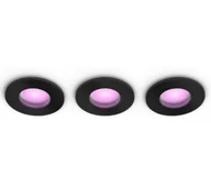 Systemy inteligentnych domów - Philips Hue White and Color Ambiance Xamento 3szt. Czarny - miniaturka - grafika 1