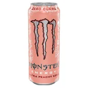 Napoje energetyczne i izotoniczne - Monster Energy Ultra Peachy Keen Gazowany napój energetyzujący 500 ml - miniaturka - grafika 1