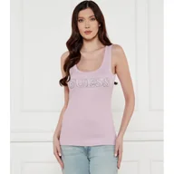 Koszulki i topy damskie - GUESS Top Slim Fit - miniaturka - grafika 1